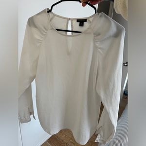 Ann Taylor White Blouse